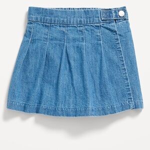 Toddler Jean skort